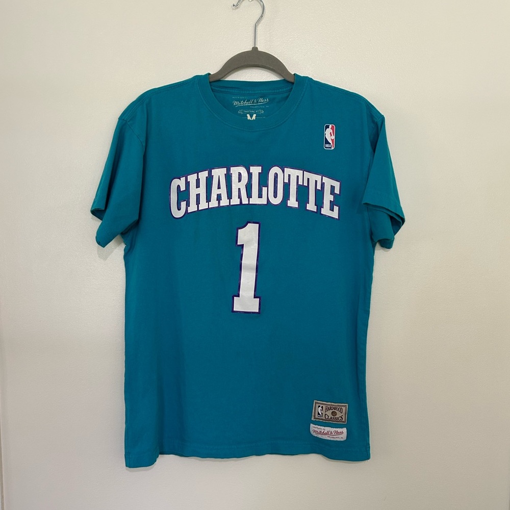 Mitchell & Ness Men’s Charlotte Hornets Tee